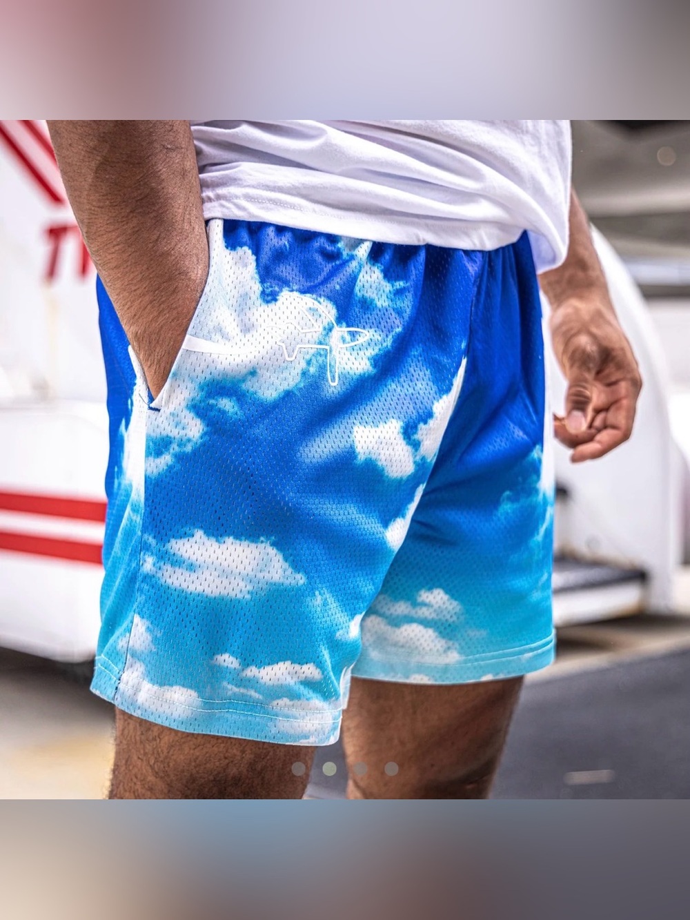 ADULT NWT Baseball Lifestyle 101 BL101 Men’s Dream Chaser Short M Blue